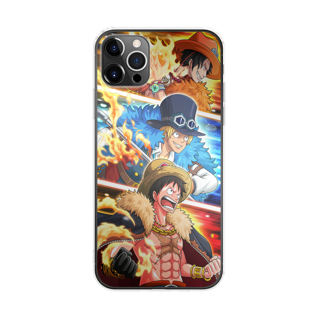 Ace Sabo Luffy iPhone 12 Pro Case