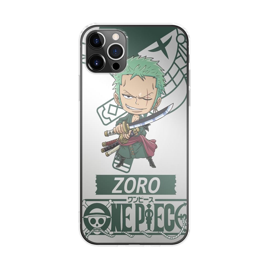 Chibi Zoro iPhone 12 Pro Case