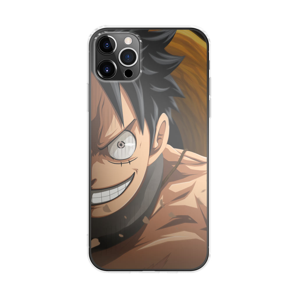 Luffy Half Smile iPhone 12 Pro Max Case
