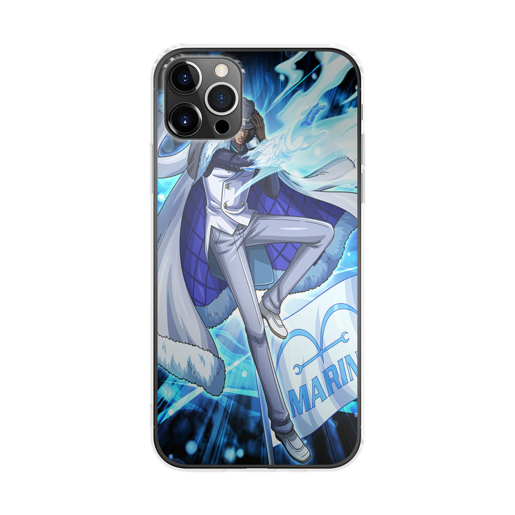 Marine Admiral Kuzan iPhone 12 Pro Case