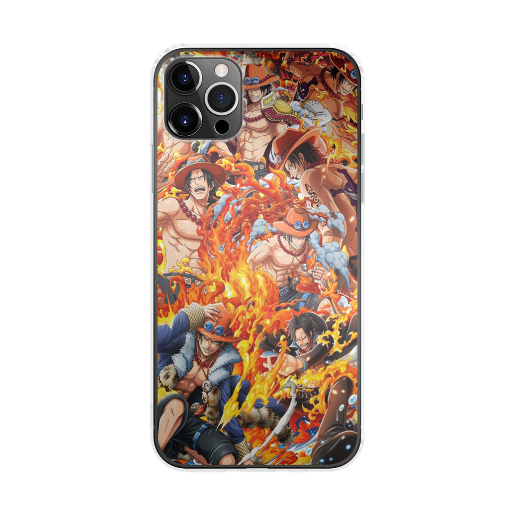 Portgas D Ace Collections iPhone 12 Pro Case