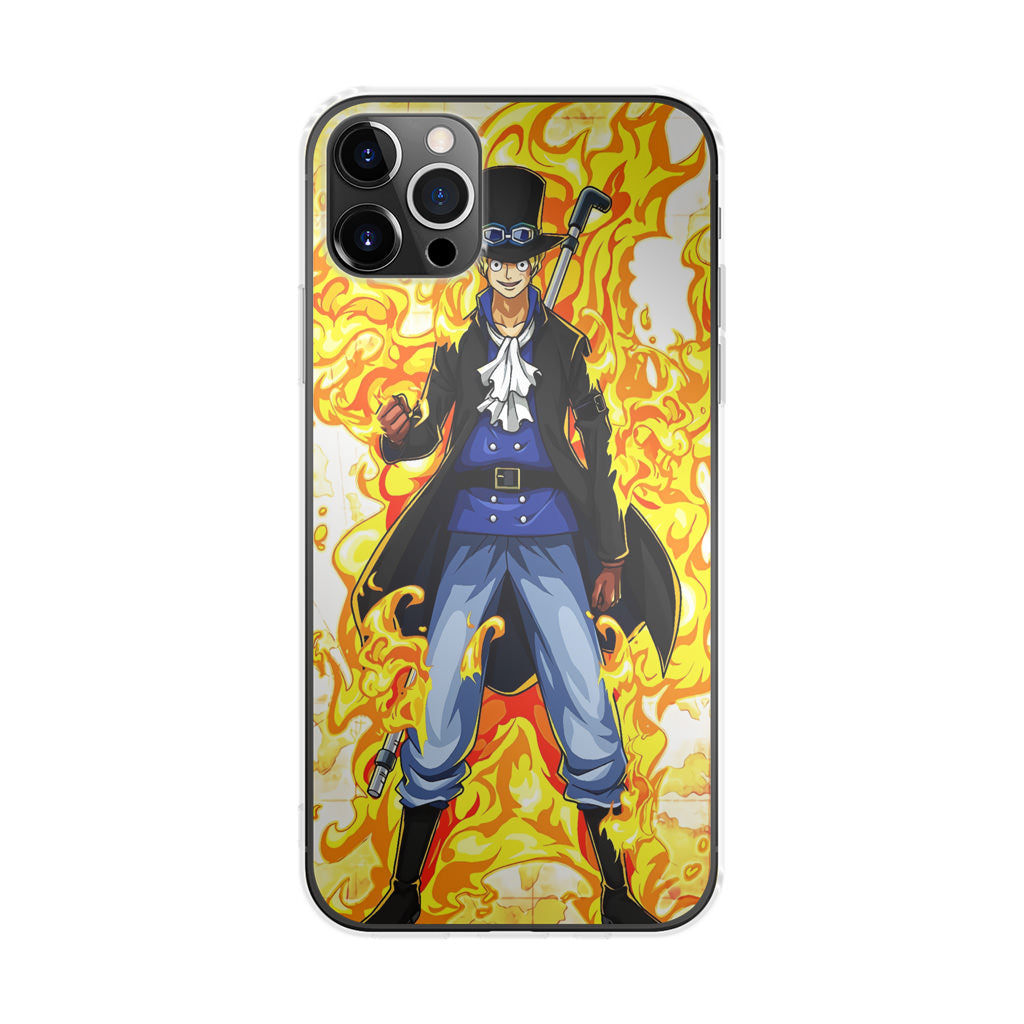Sabo Mera Mera No Mi iPhone 12 Pro Max Case