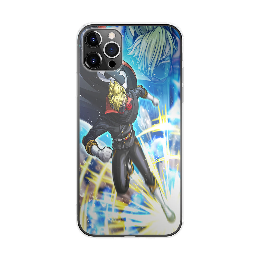 Sanji In Stealth Black Suit iPhone 12 Pro Case