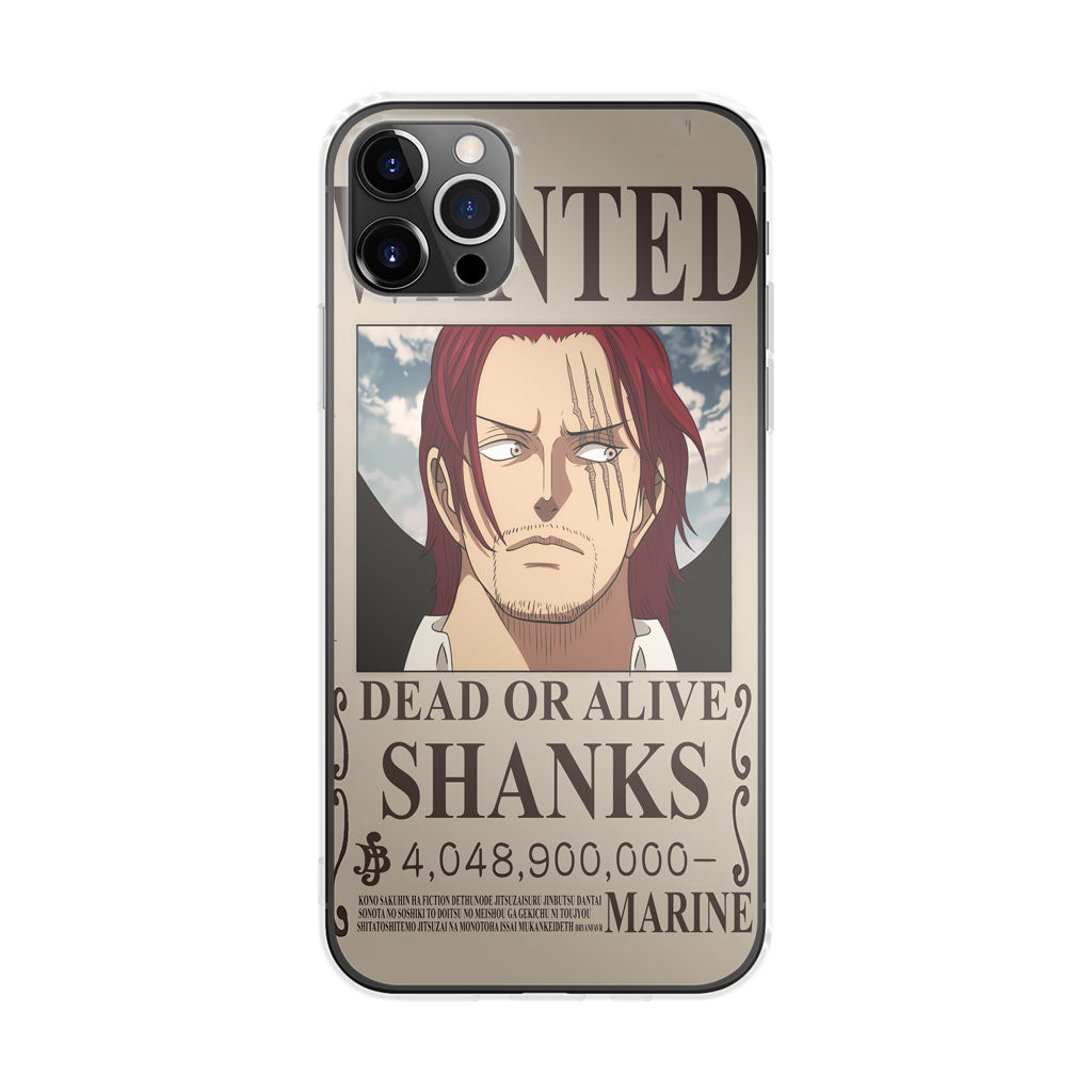 Shanks Bounty iPhone 12 Pro Max Case