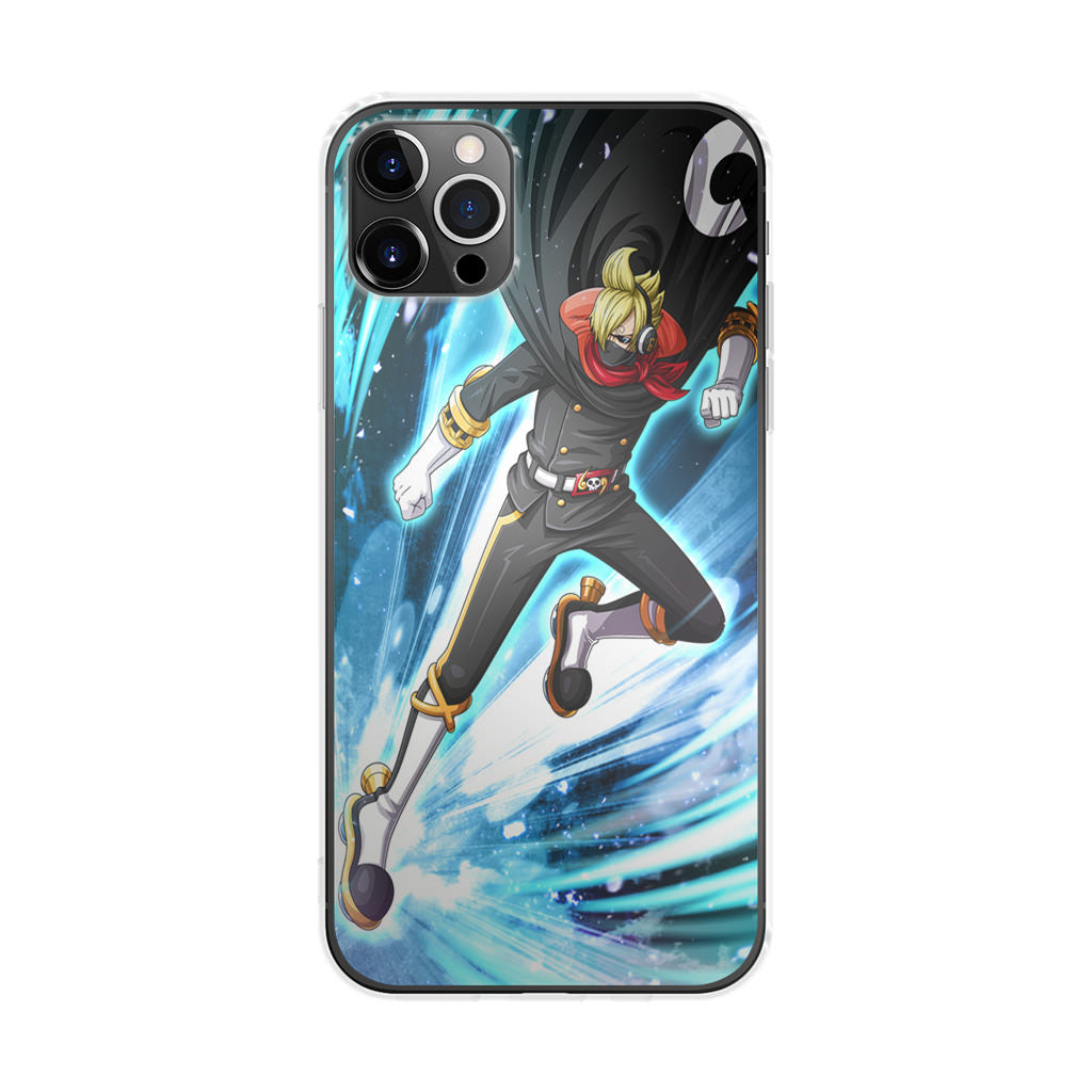 Stealth Black Vinsmoke Sanji iPhone 12 Pro Max Case