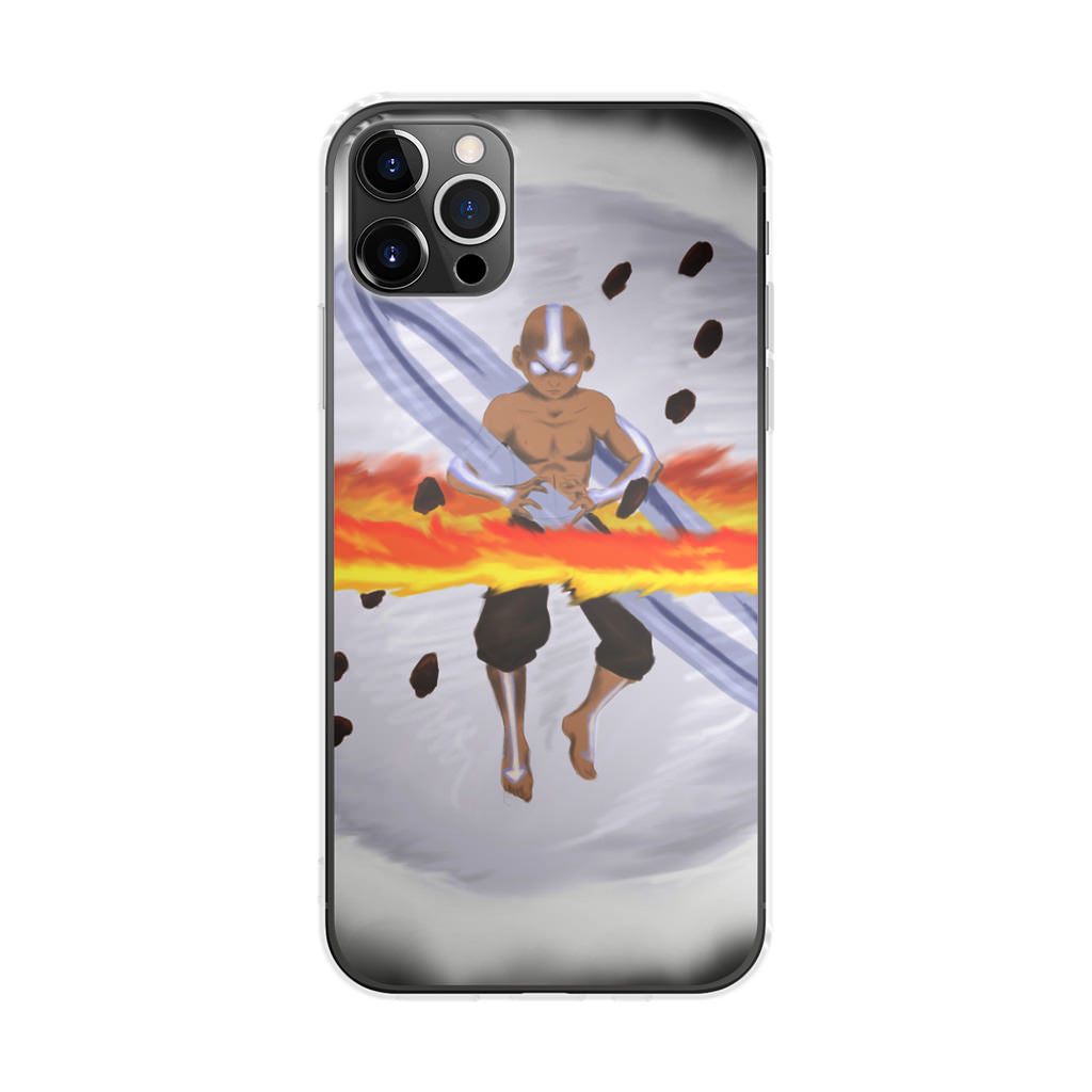 Avatar Aang Controls Four Elements iPhone 12 Pro Max Case