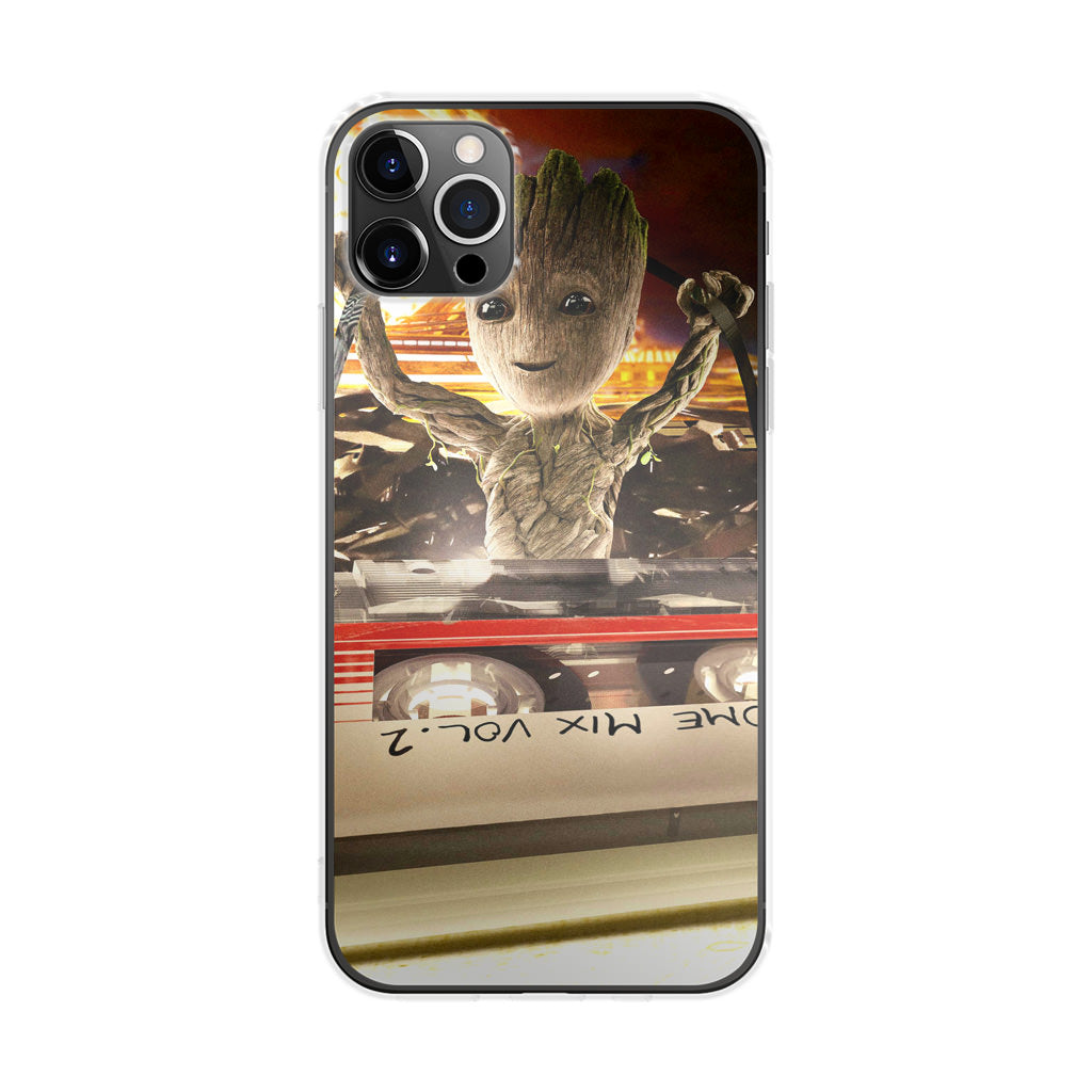 Baby Groot Mix Vol 2 iPhone 12 Pro Max Case