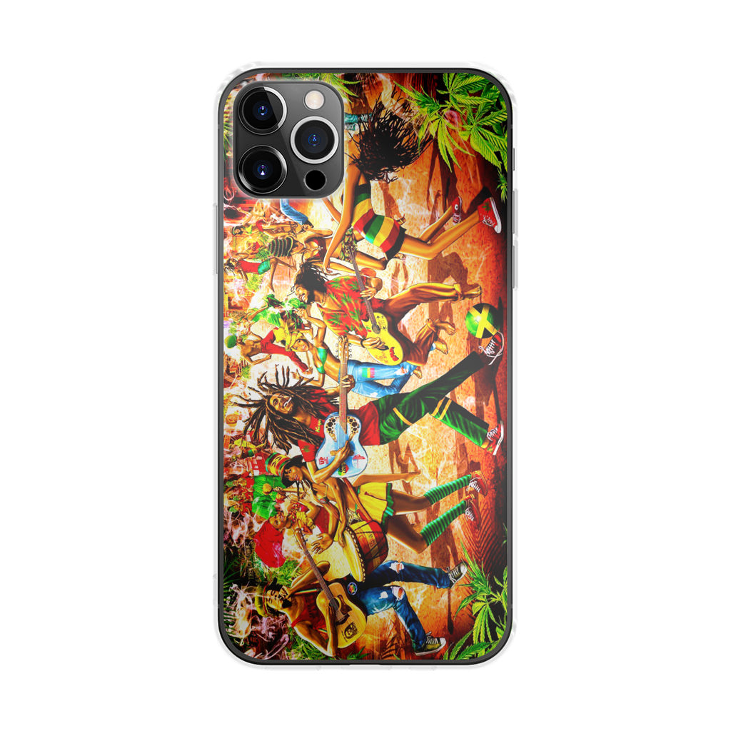 Bob Marley Reggae iPhone 12 Pro Max Case