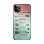 BTS Members Name iPhone 12 Pro Max Case