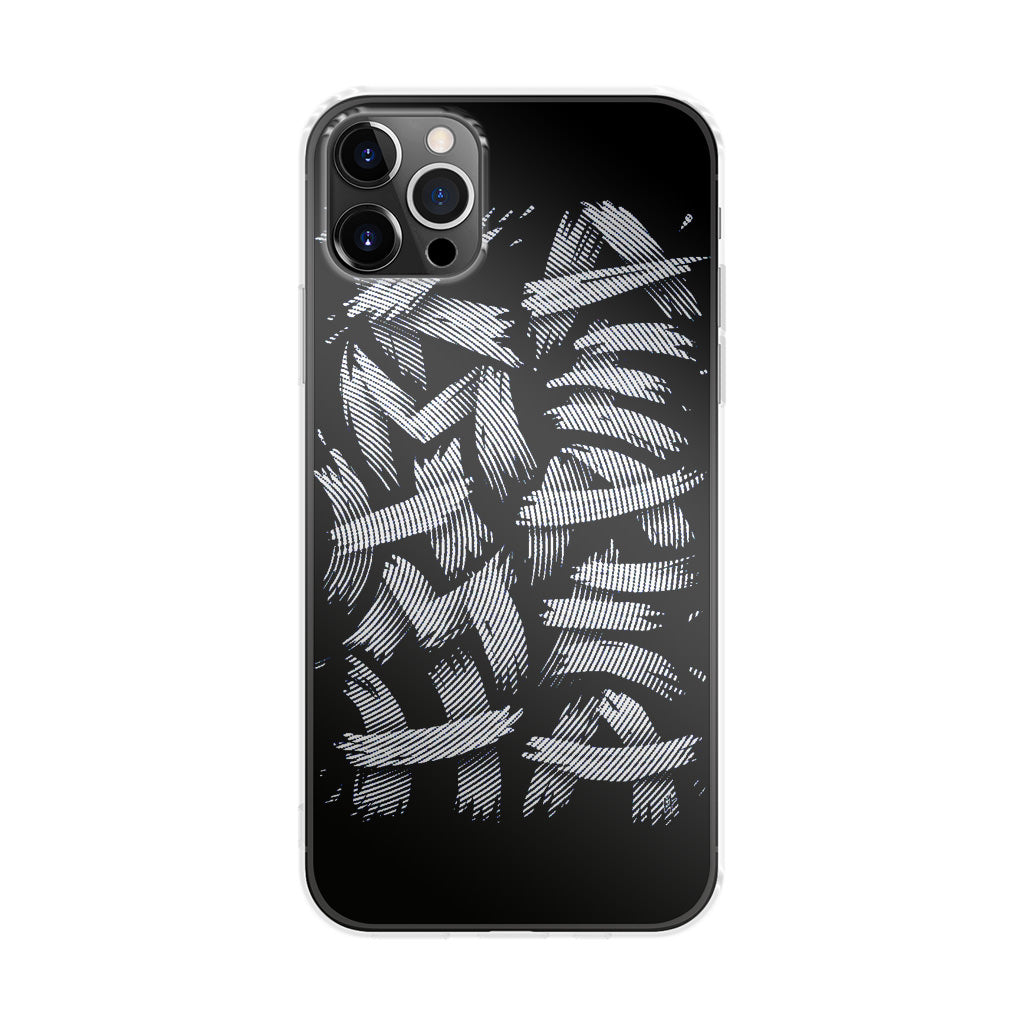 Dragon Ball Kamehameha Font Art iPhone 12 Pro Max Case