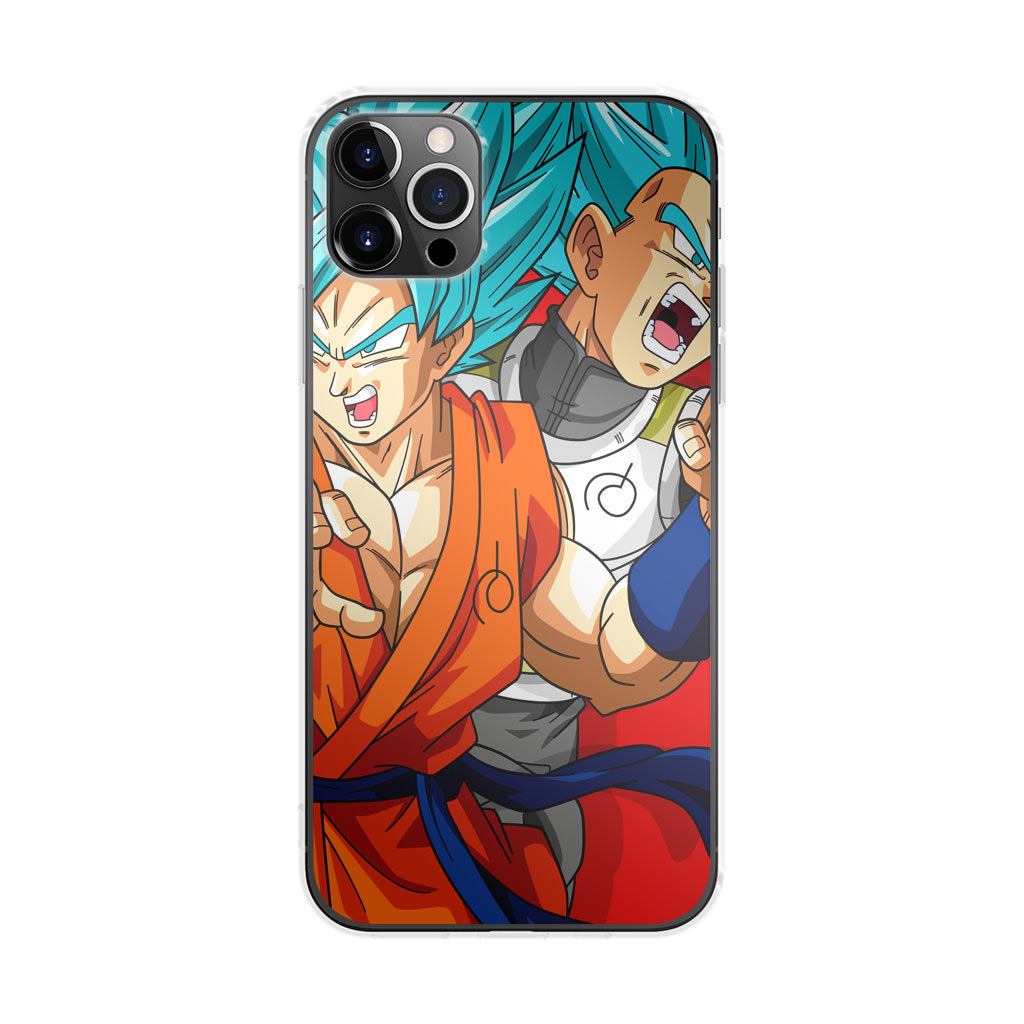 Dragon Ball Super SSGSS Goku And Vegeta iPhone 12 Pro Max Case