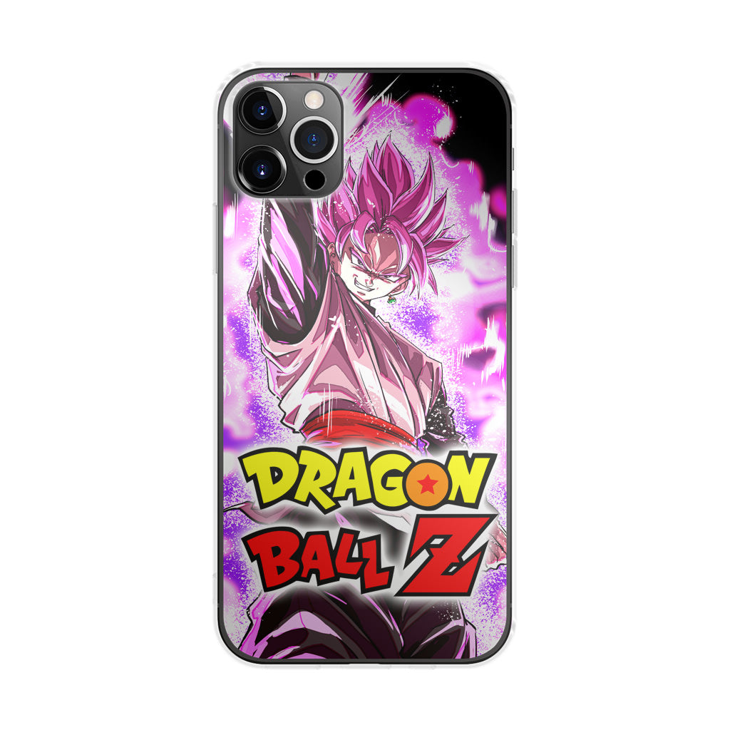 Dragon Ball Z Son Goku Black Rose Saiyan iPhone 12 Pro Max Case