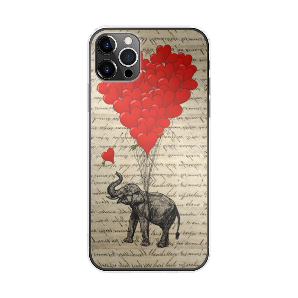 Elephant And Heart iPhone 12 Pro Max Case