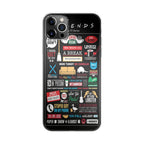 Friends TV Show Quotes Poster iPhone 12 Pro Max Case