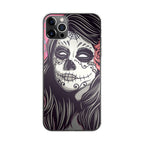 Girl Skull Flower iPhone 12 Pro Max Case