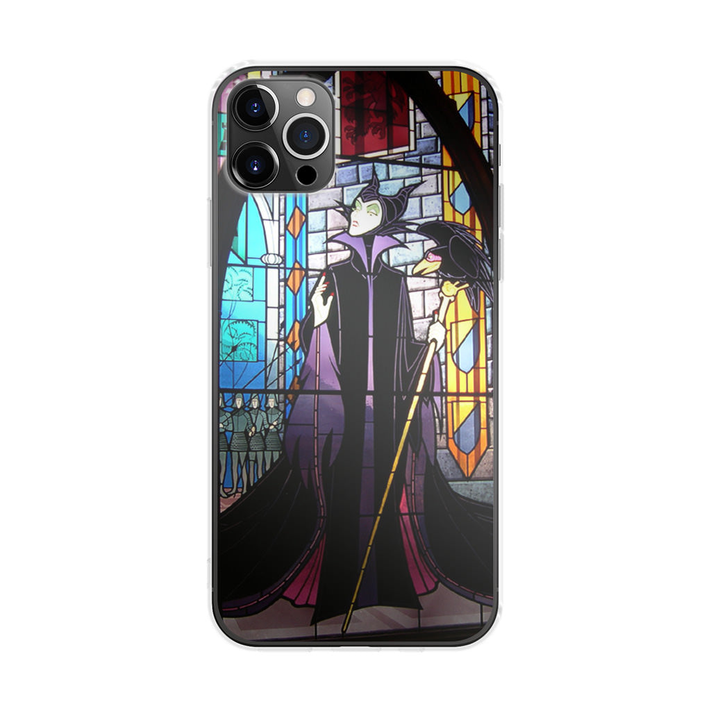 Maleficent Sleeping Beauty Glass Art iPhone 12 Pro Max Case