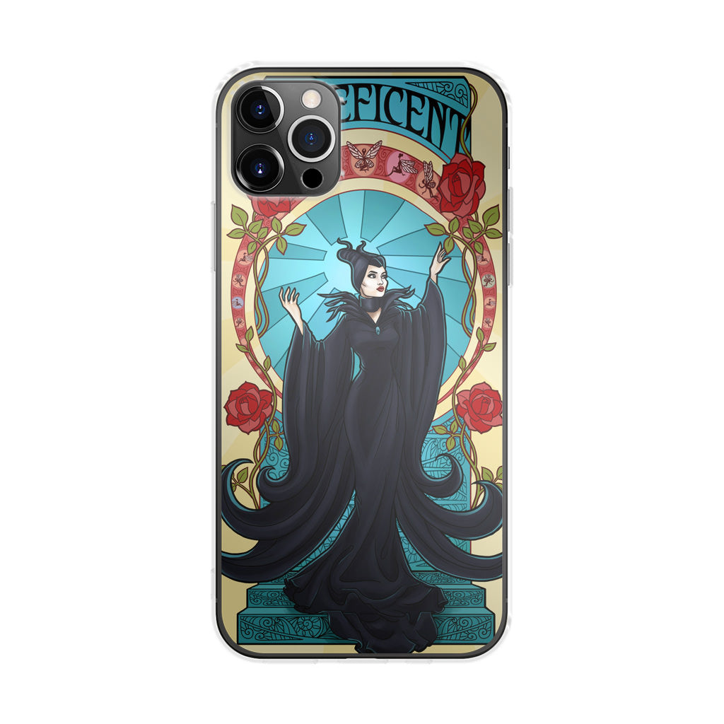 Maleficent With Flower iPhone 12 Pro Max Case