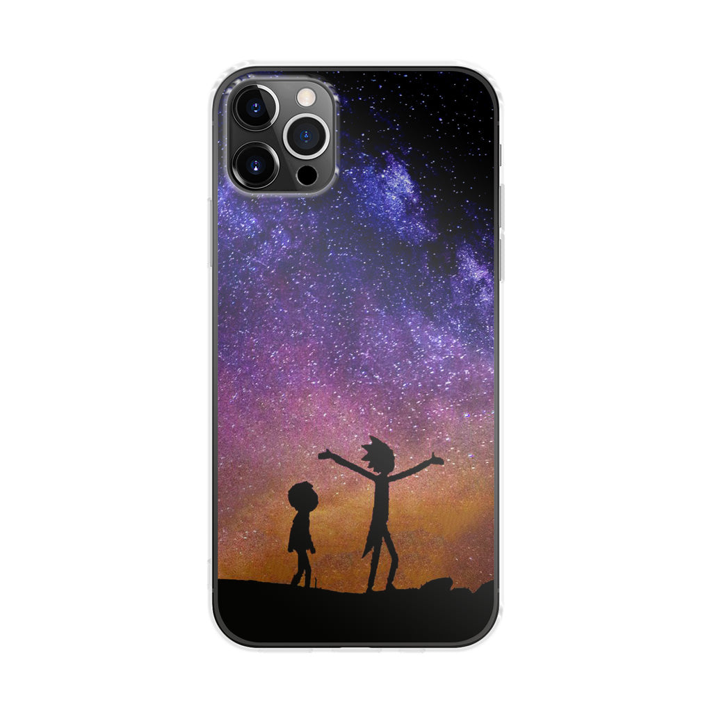 Rick And Morty Space Nebula iPhone 12 Pro Max Case