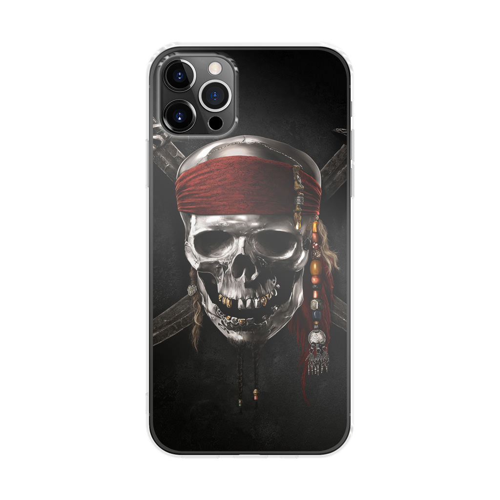 Pirates Of Carribean Skull iPhone 12 Pro Case
