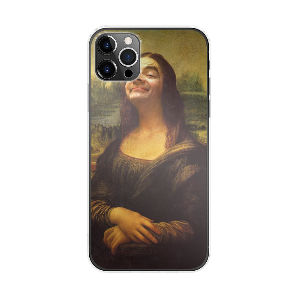 Rowan Atkinson Monalisa Funny iPhone 12 Pro Max Case