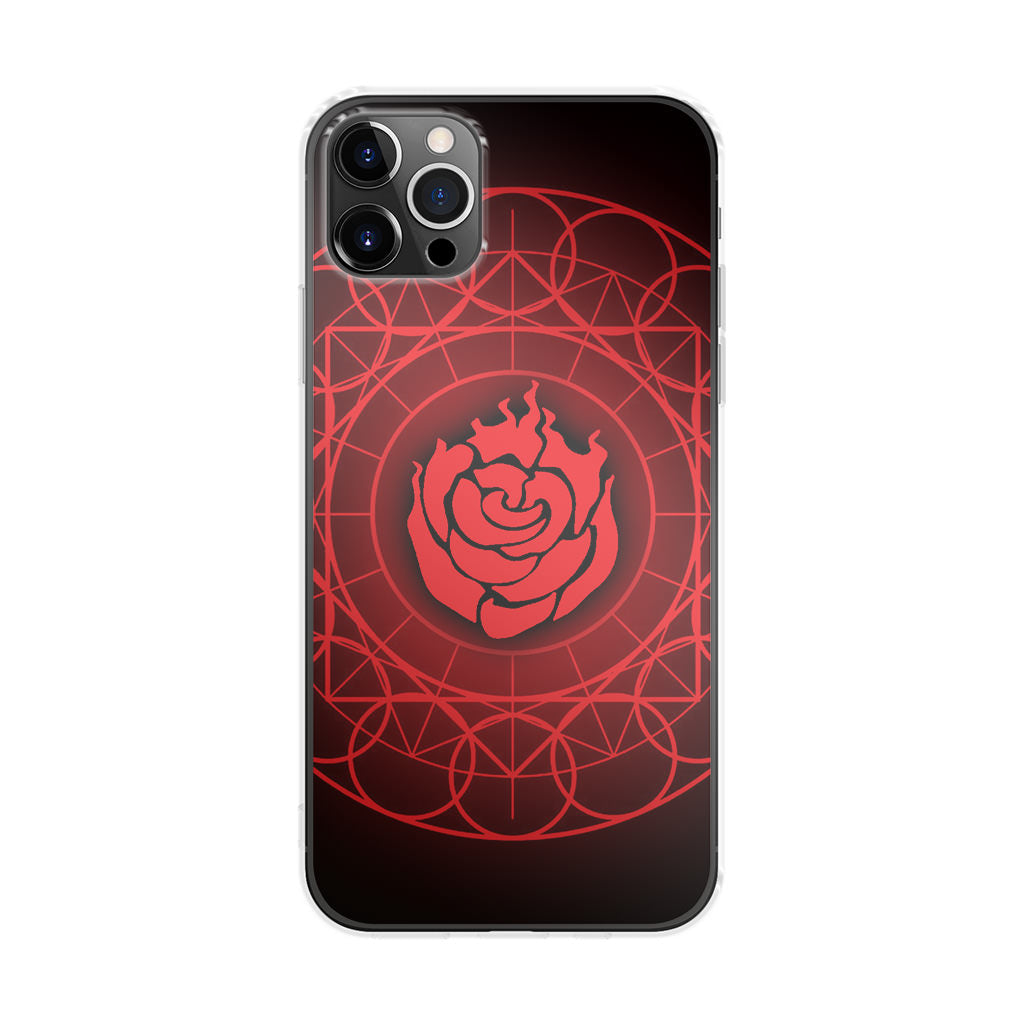 Ruby Rose Symbol RWBY iPhone 12 Pro Case