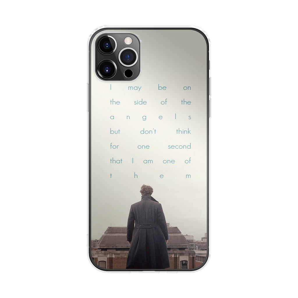 Sherlock Holmes Quote iPhone 12 Pro Max Case