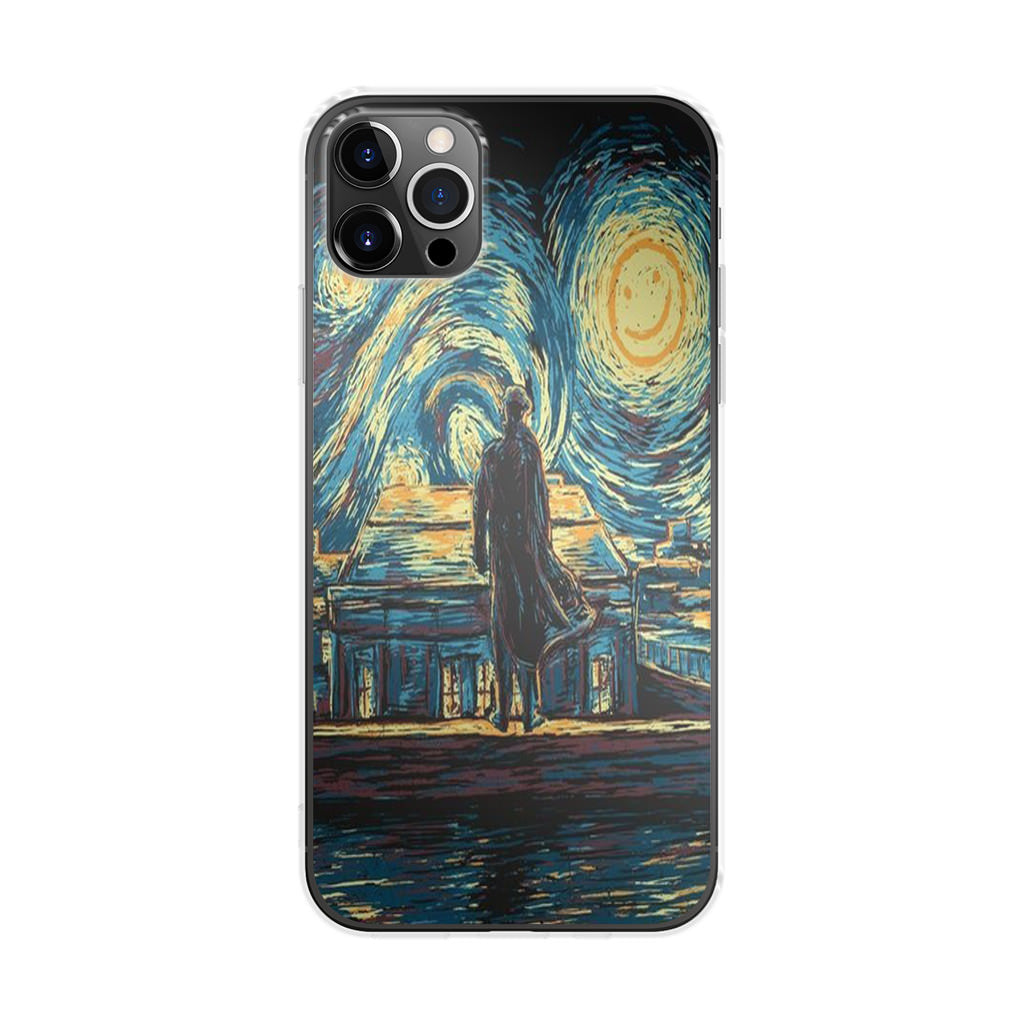 Sherlock Starry Night iPhone 12 Pro Max Case