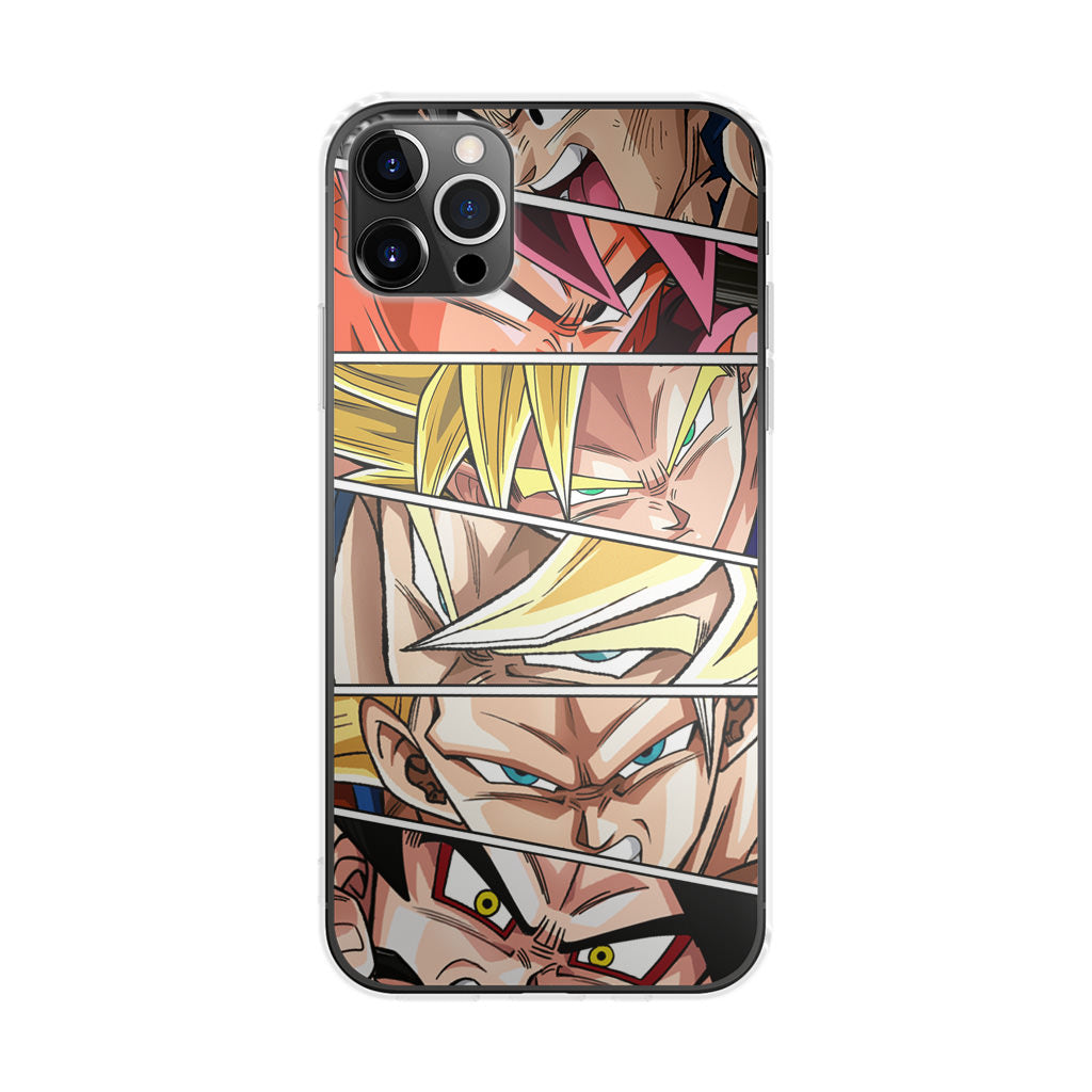 Son Goku Forms iPhone 12 Pro Max Case