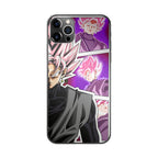 Super Goku Black Rose Collage iPhone 12 Pro Max Case