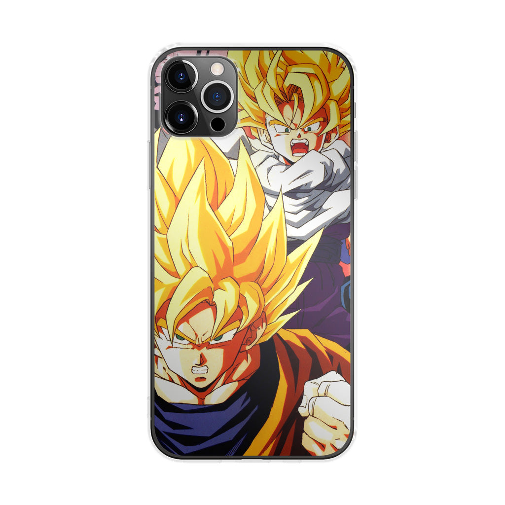 Super Saiyan Goku And Gohan iPhone 12 Pro Max Case