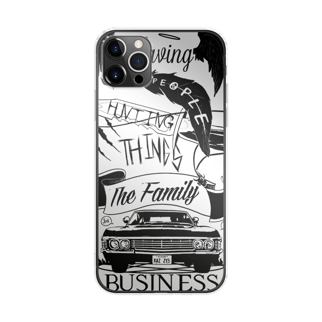 Supernatural Family Business Saving People iPhone 12 Pro Max Case
