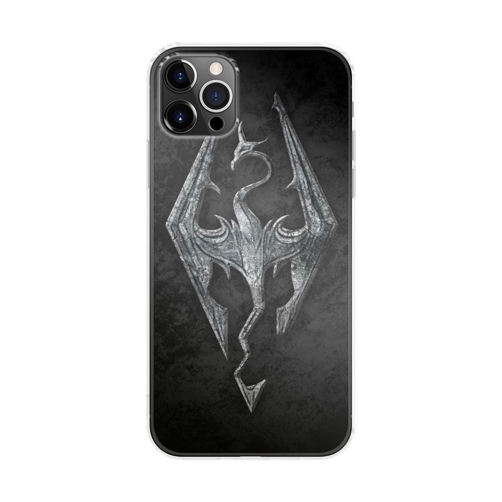 The Elder Scrolls V Skyrim Logo iPhone 12 Pro Max Case