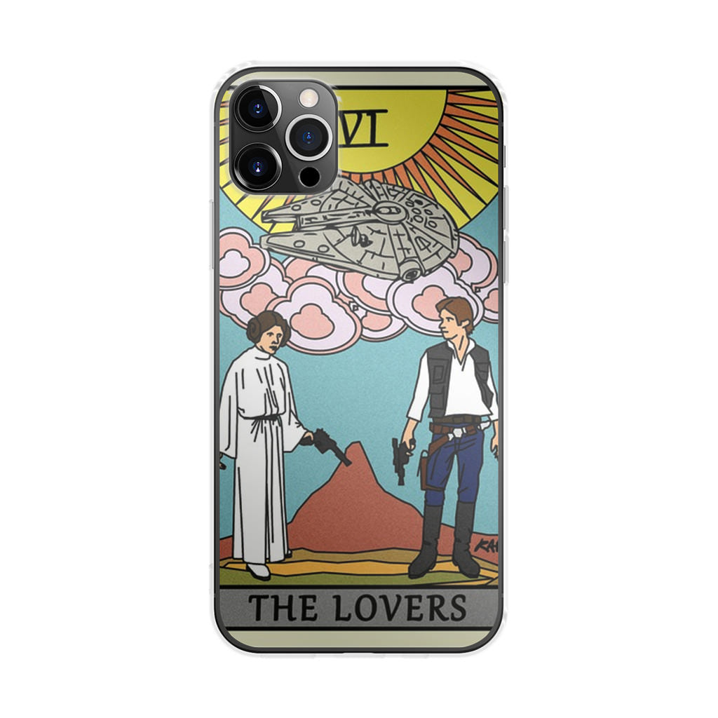 The Lovers Tarot Card iPhone 12 Pro Case