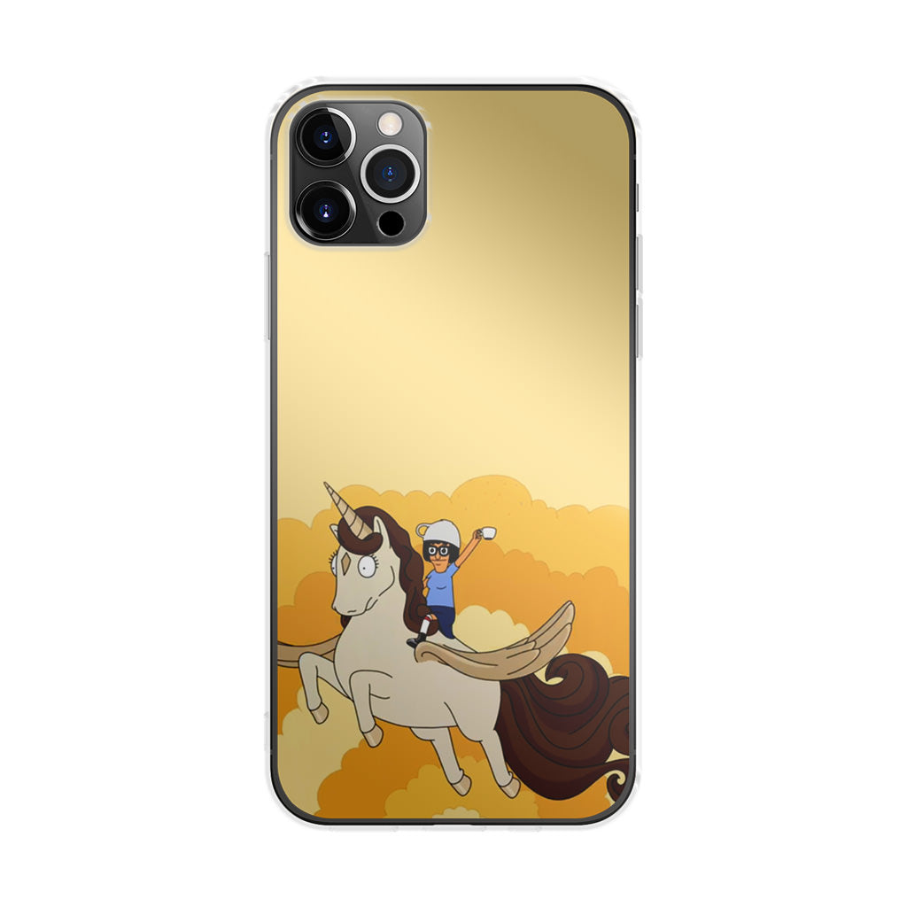 Tina Belcher And Unicorn iPhone 12 Pro Max Case