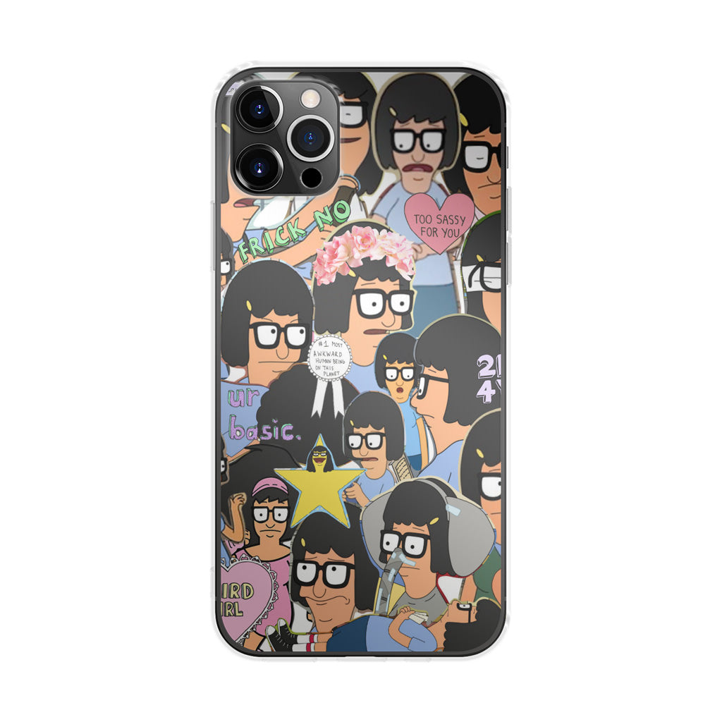 Tina Belcher Collage iPhone 12 Pro Max Case