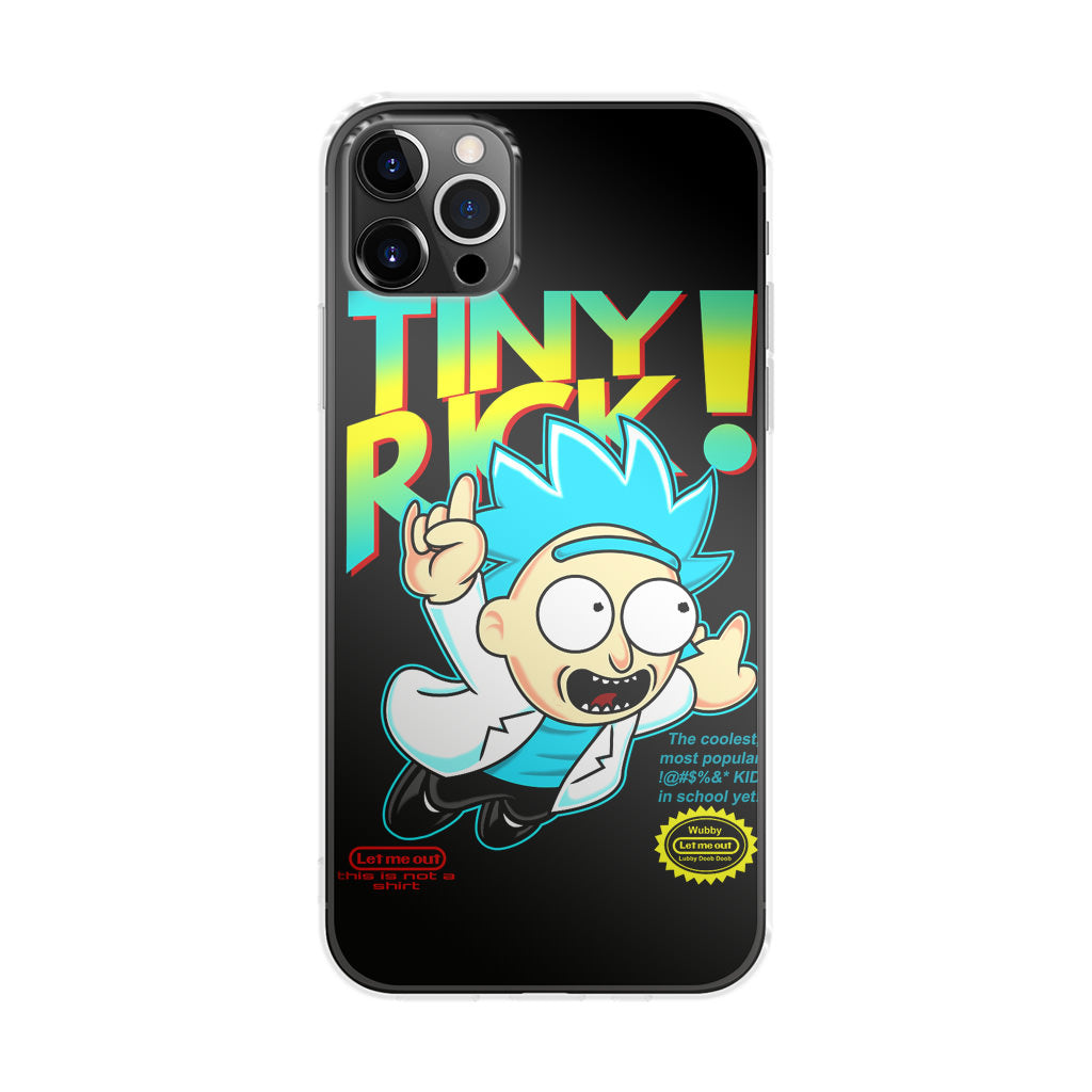 Tiny Rick Let Me Out iPhone 12 Pro Max Case