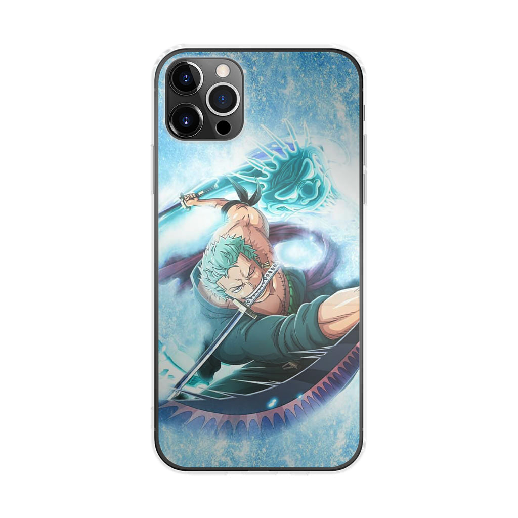 Zoro The Dragon Swordsman iPhone 12 Pro Max Case