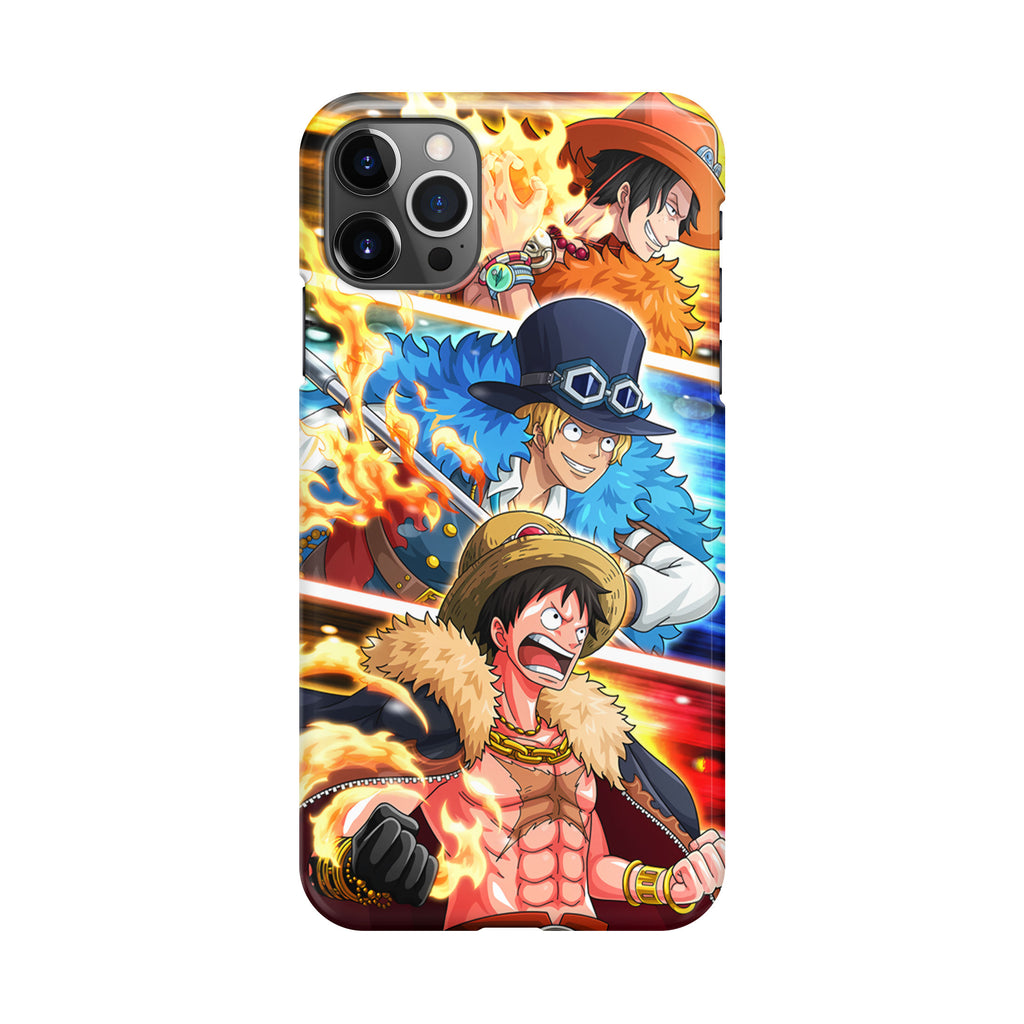 Ace Sabo Luffy iPhone 12 Pro Case