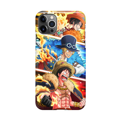 Ace Sabo Luffy iPhone 12 Pro Max Case