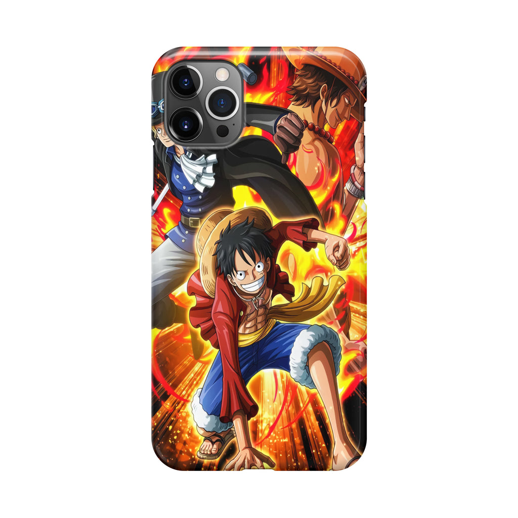 Ace Sabo Luffy Brotherhood iPhone 12 Pro Case