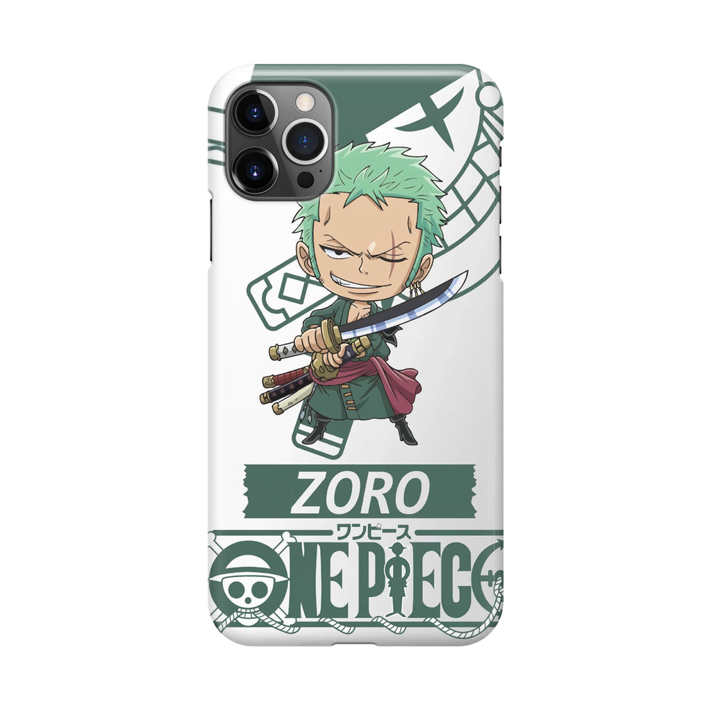 Chibi Zoro iPhone 12 Pro Case