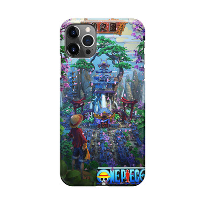 Flower Capital of Wano One Piece iPhone 12 Pro Max Case