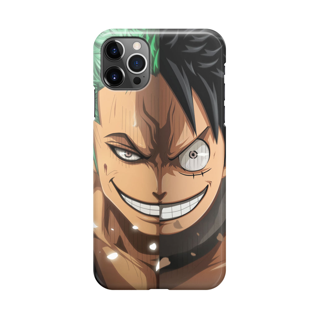Luffy And Zoro Half Smile iPhone 12 Pro Max Case