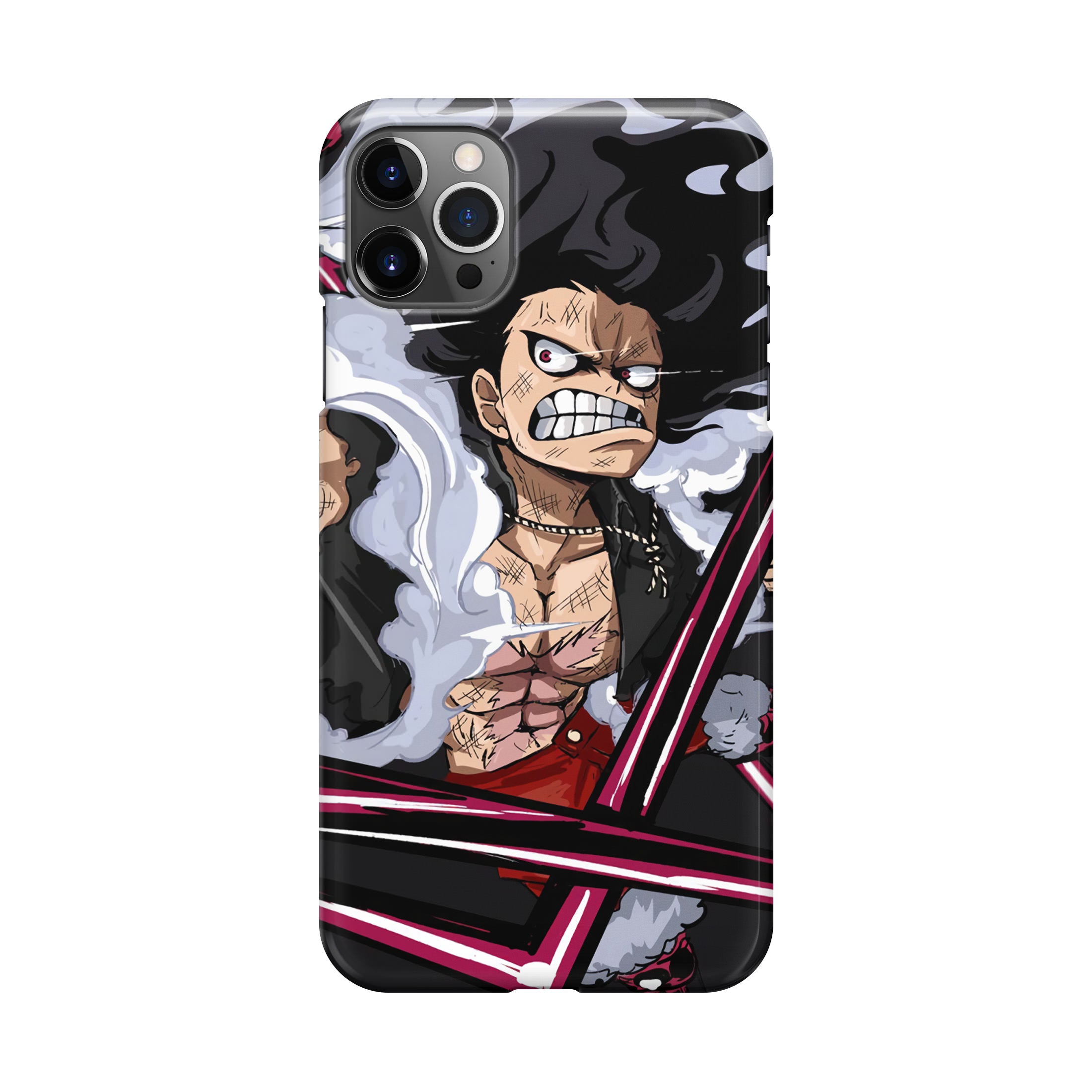 Luffy Snake Man Culverin Art iPhone 12 Pro Max Case