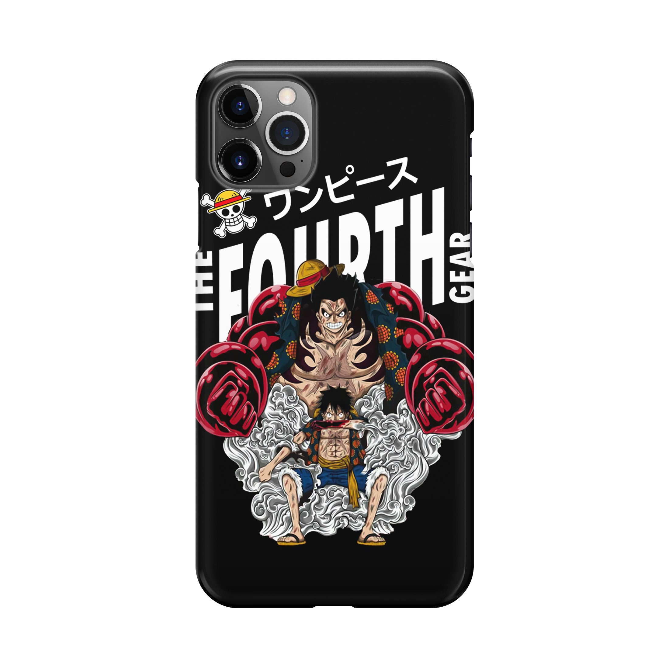 Luffy The Fourth Gear Black iPhone 12 Pro Max Case
