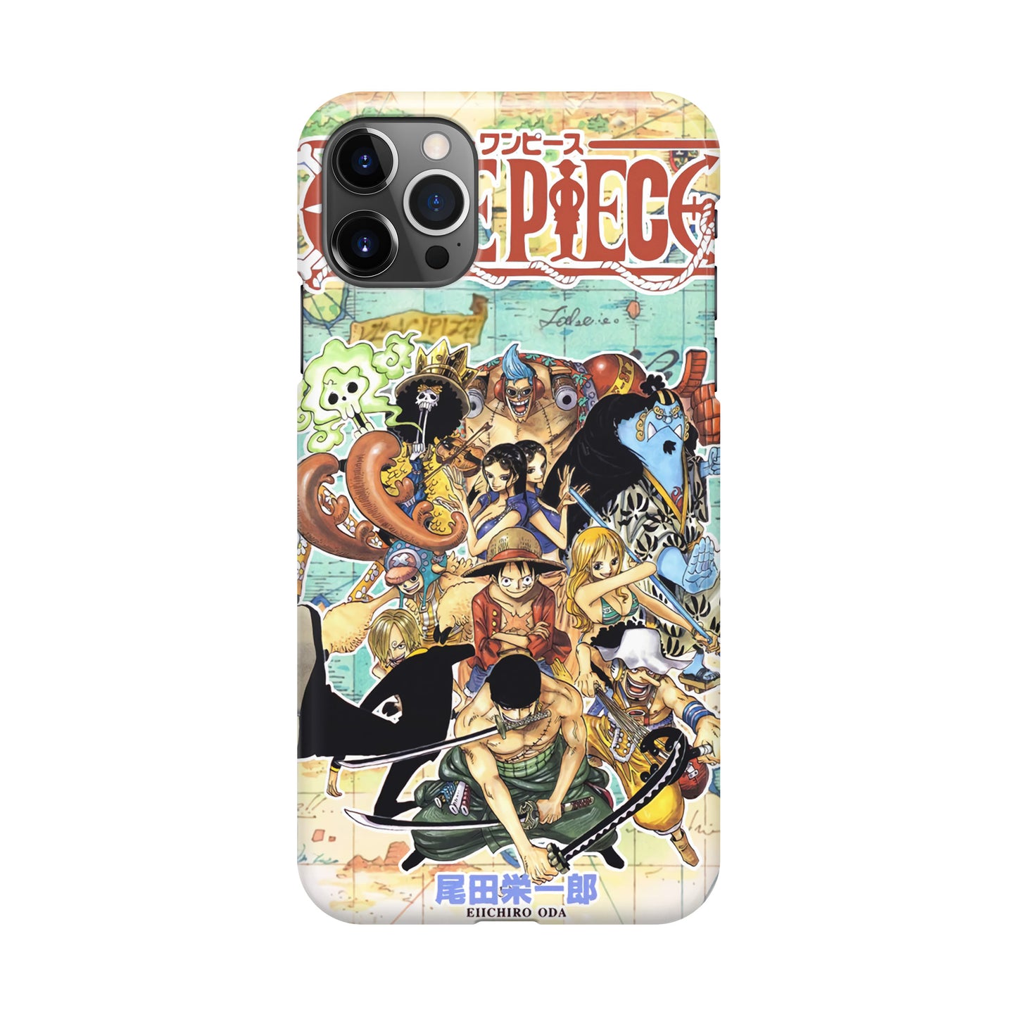One Piece Comic Straw Hat Pirate iPhone 12 Pro Case