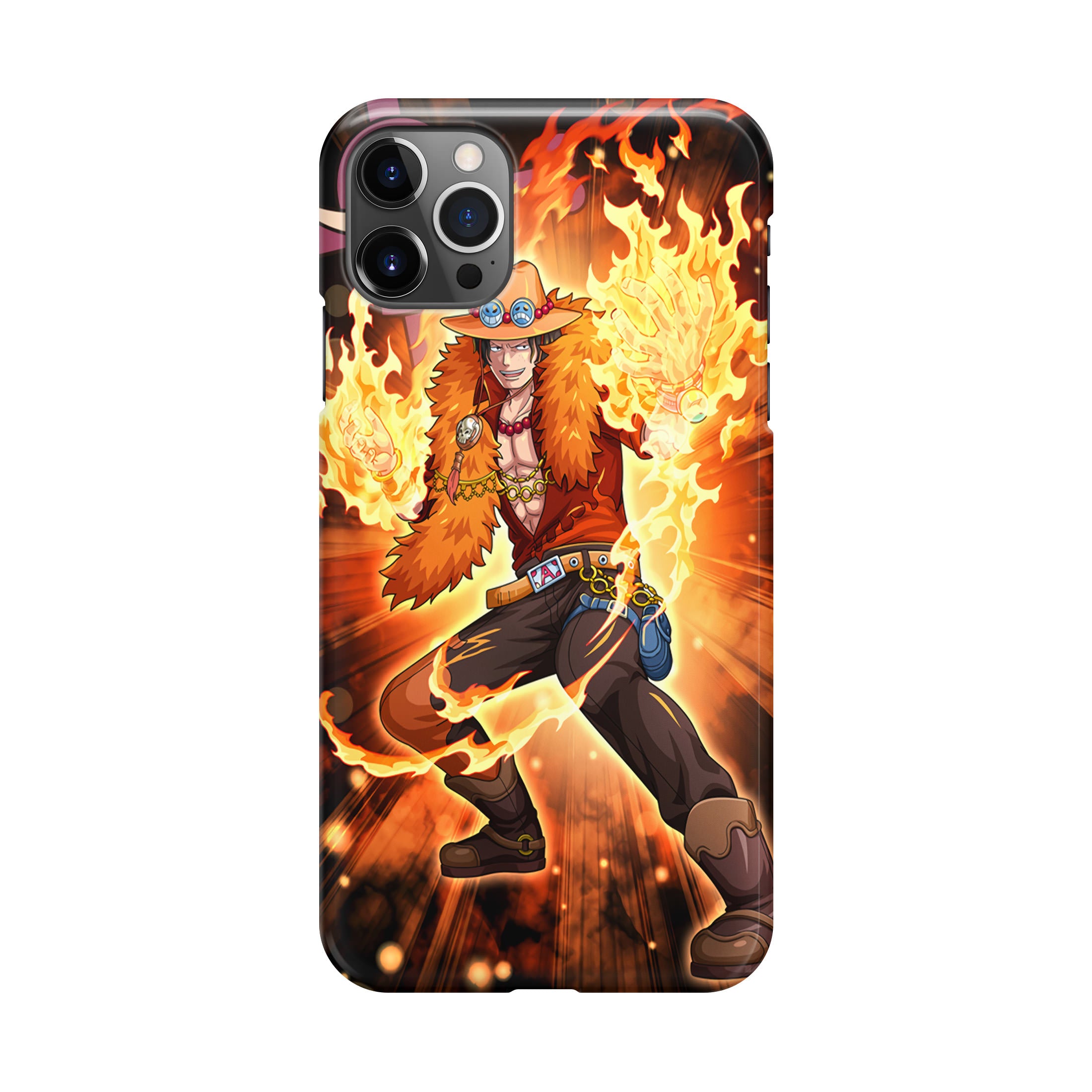 Portgas D Ace Fire Power iPhone 12 Pro Max Case