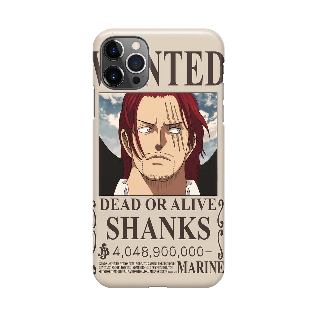 Shanks Bounty iPhone 12 Pro Max Case