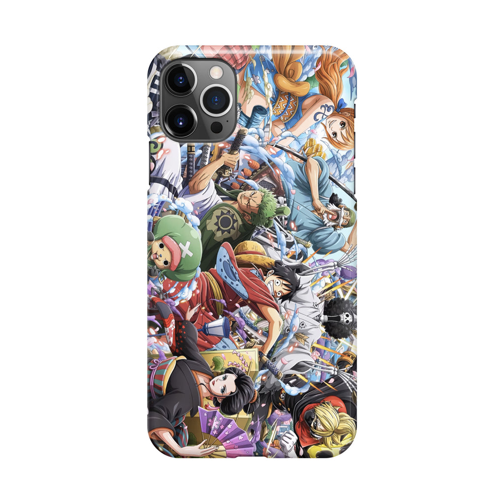 Straw Hat Pirates Arc Wano iPhone 12 Pro Max Case