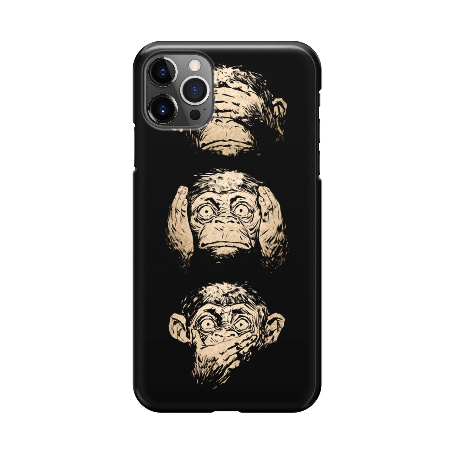 3 Wise Monkey iPhone 12 Pro Case